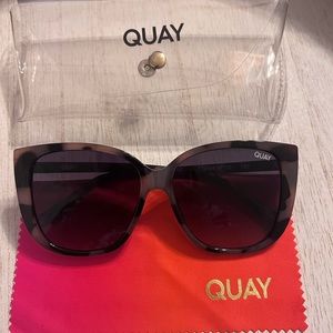 Quay Australia Ever-after oversized cateye sunglasses